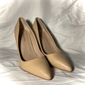 Neiman Marcus Beige Stiletto Heels